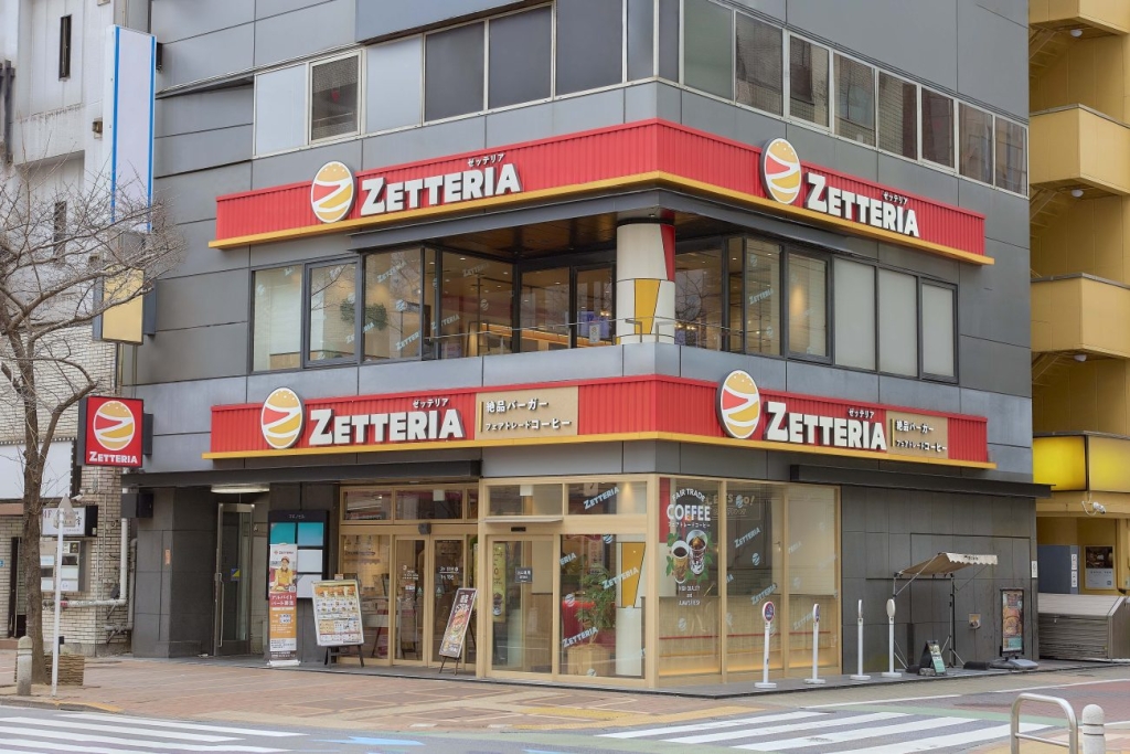 ゼッテリア 店舗外観
