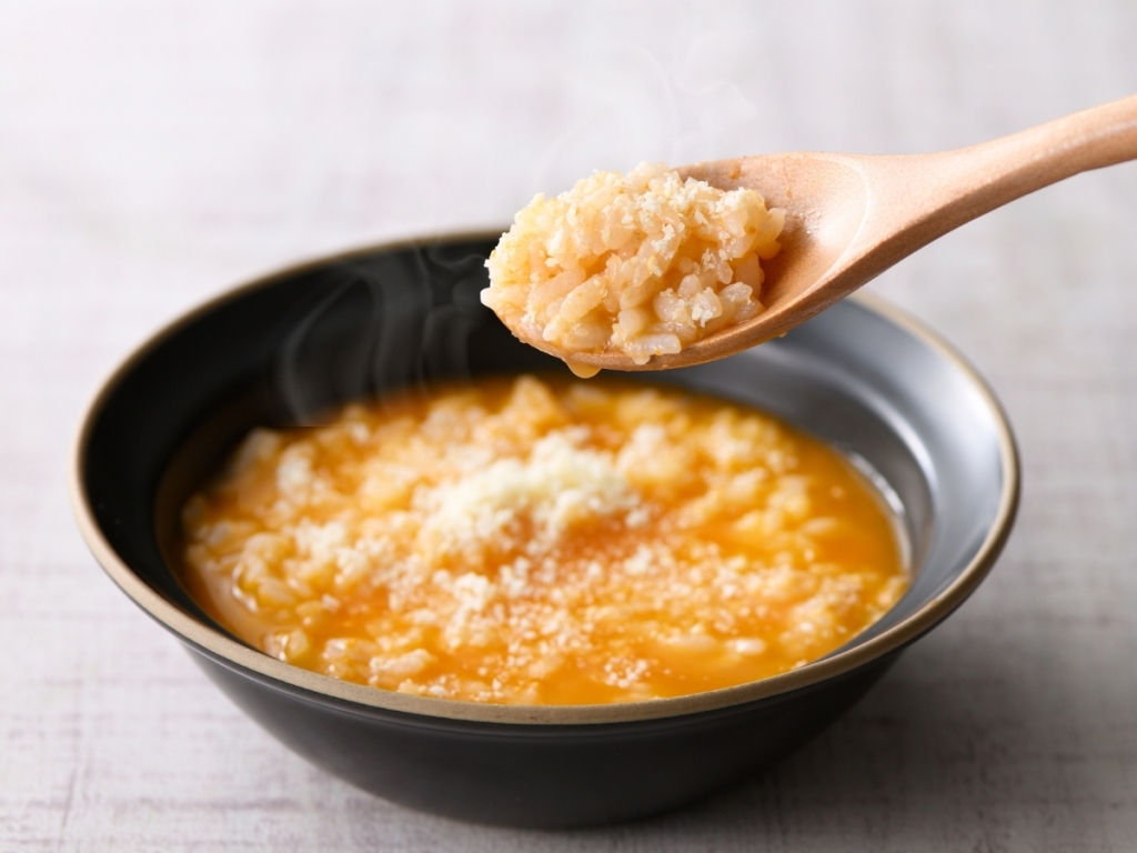 〆には海老リゾットが堪能できる