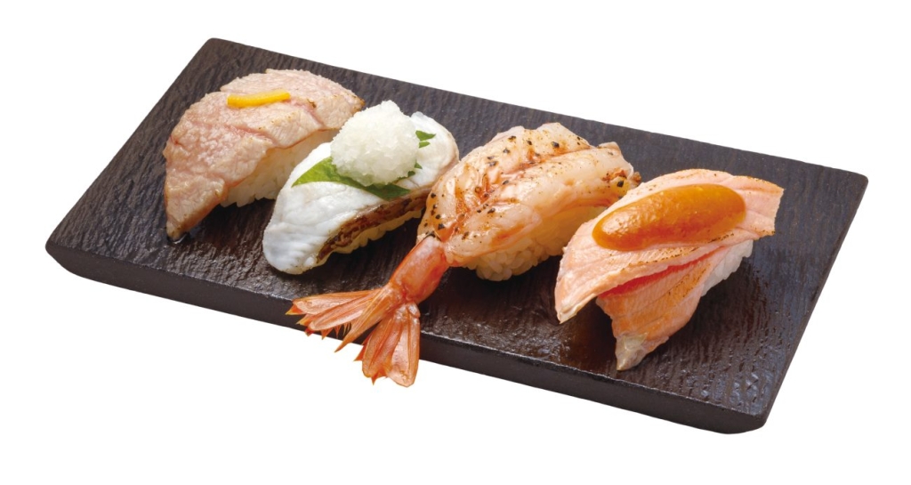 はま寿司の【極】炙り三昧