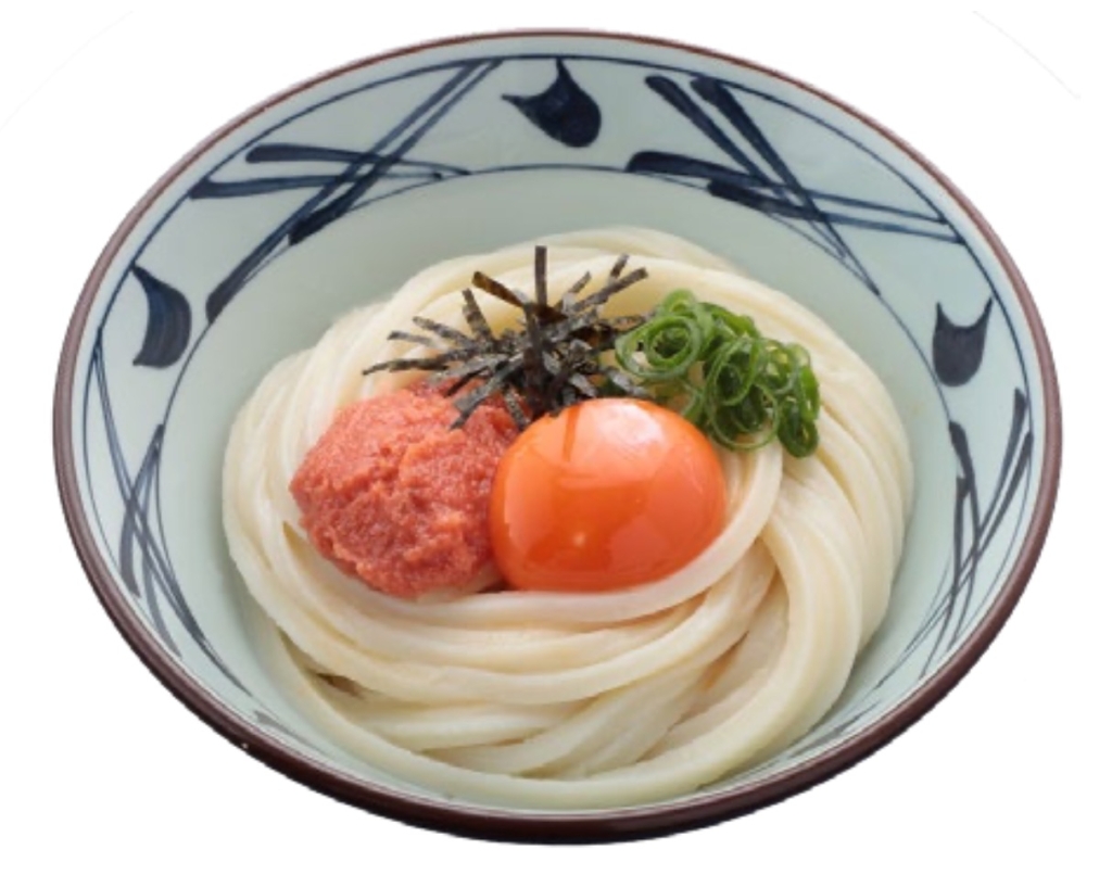 明太釜玉うどん