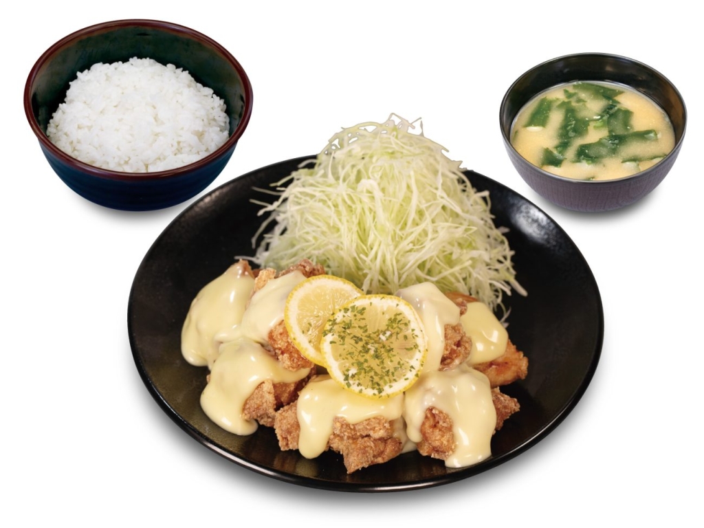 ハニーレモン唐揚げ定食（8個）