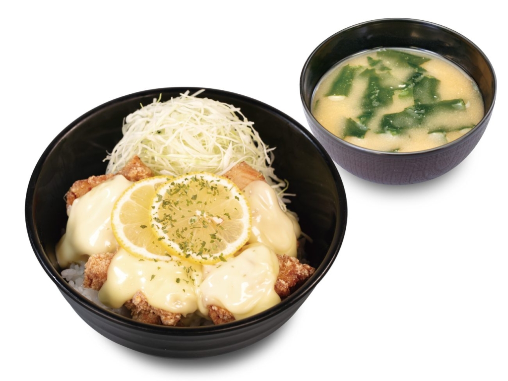 ハニーレモン唐揚げ丼