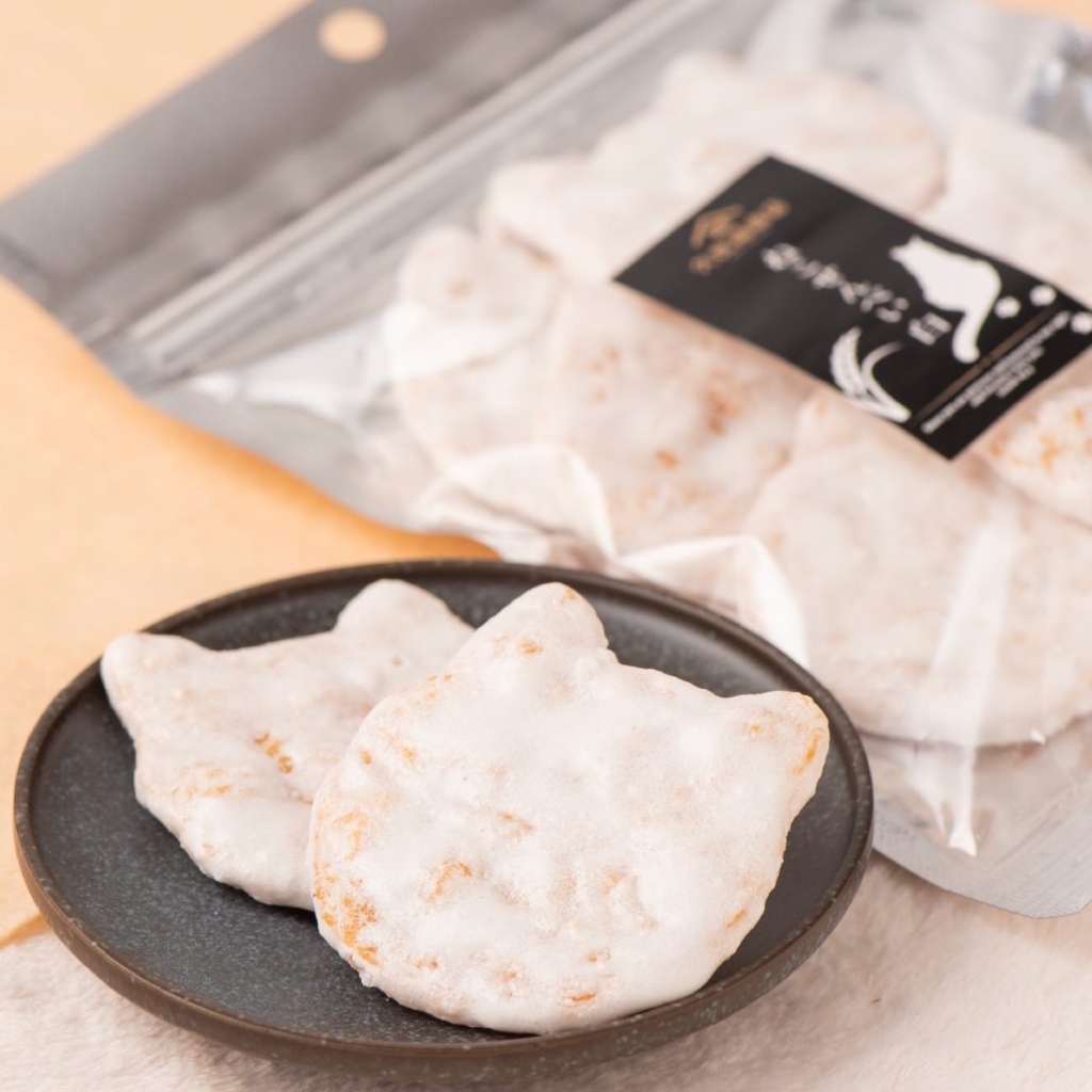 ねこせんべい 白