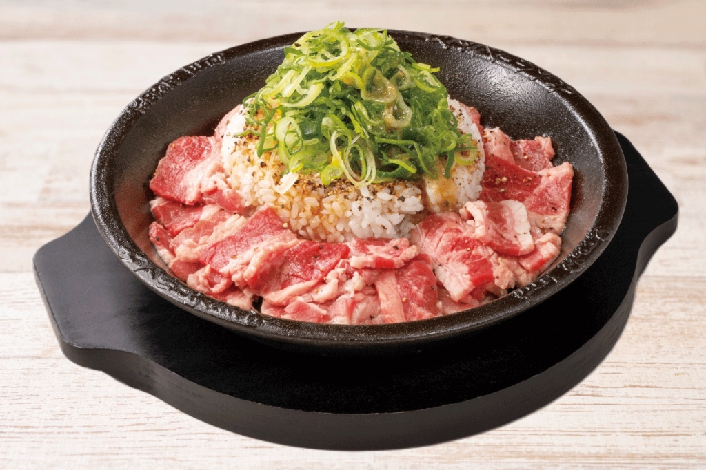 ねぎ塩カルビ1.5倍ペッパーライス