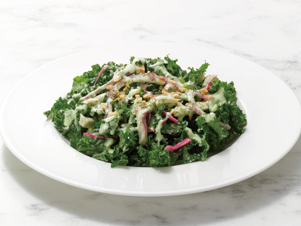 ケールサラダ～グリーンゴッデスドレッシング～