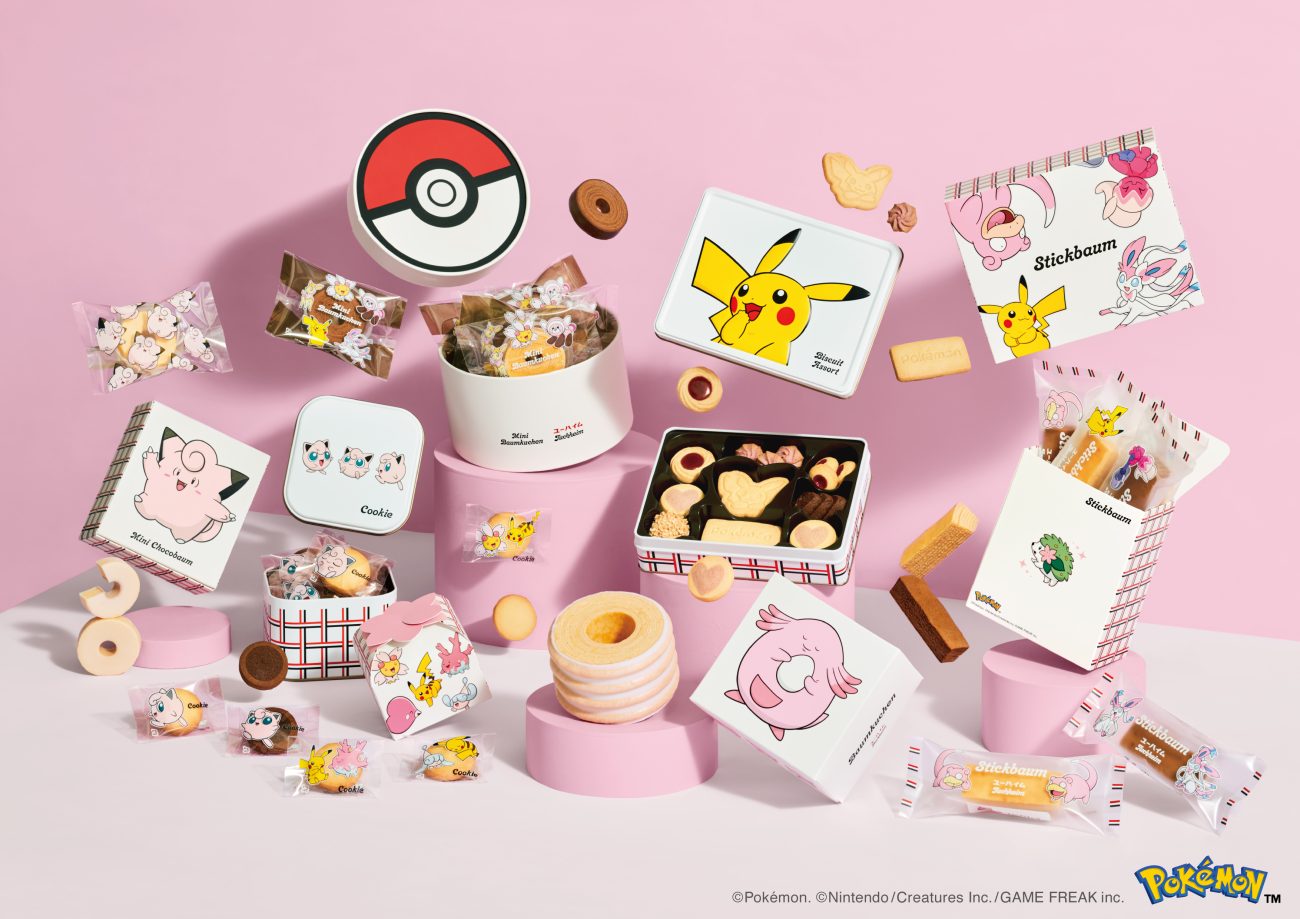 ポケモンとコラボした「ユーハイムスプリング」全8品
