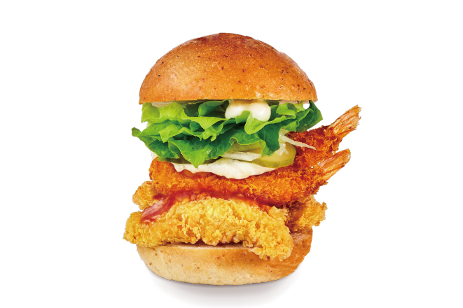 えびフライチキンバーガー
