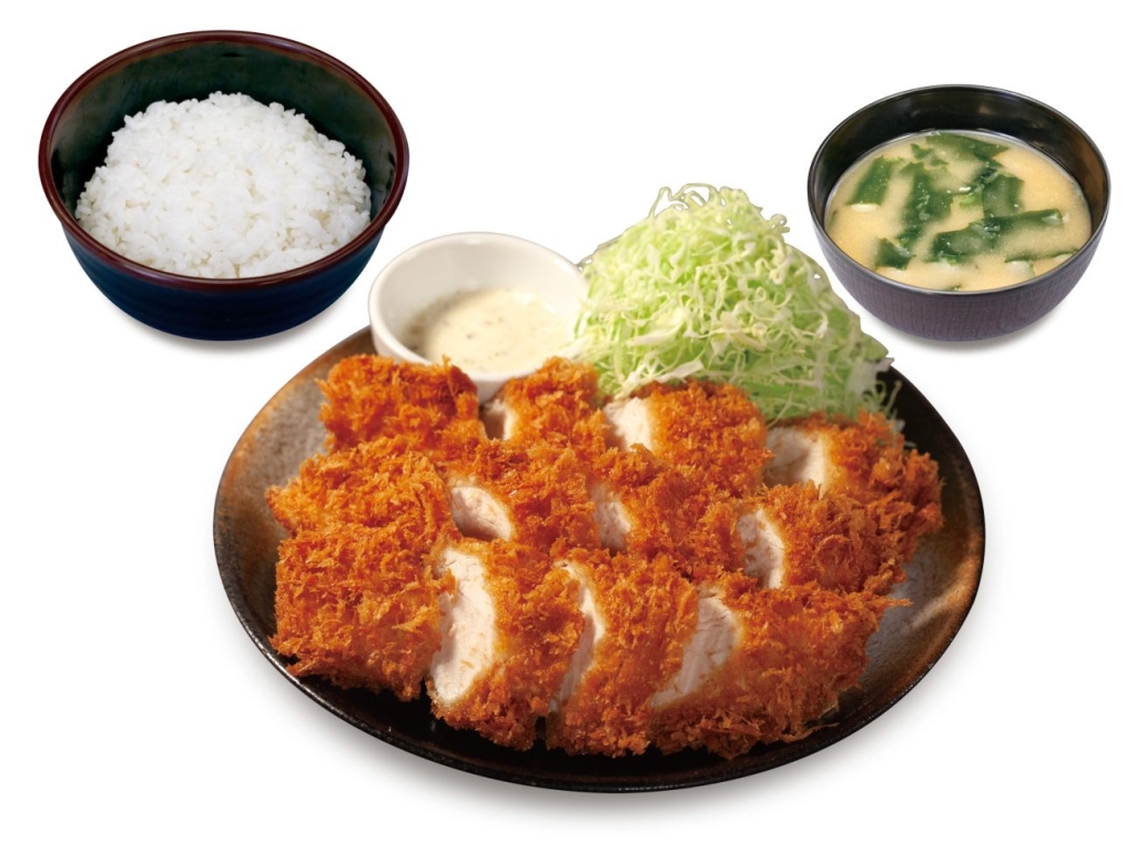 たっぷりささみかつ定食