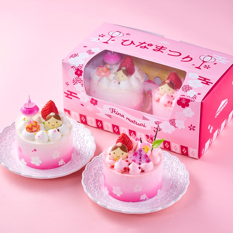 桃の節句 ちいさなひなかざり