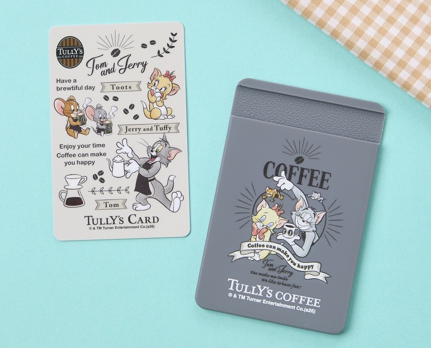 トムとジェリー タリーズカード＆シリコンポケットシール