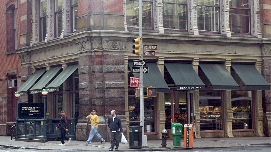「DEAN & DELUCA」1号店　ニューヨーク・ソーホーの店舗