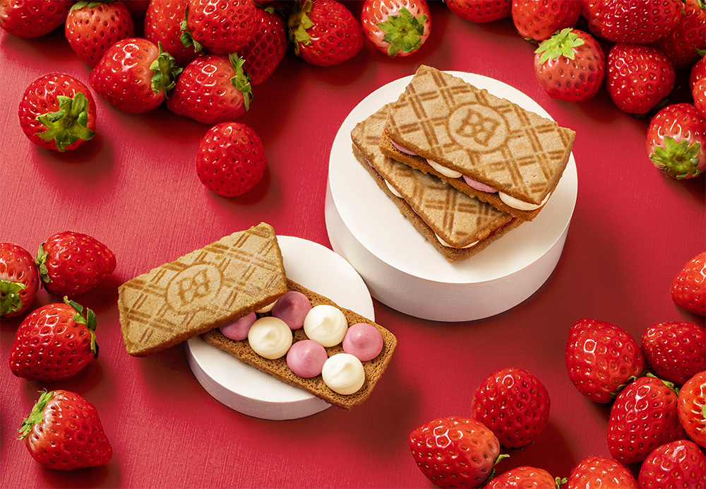 いちごバターホイップサンド