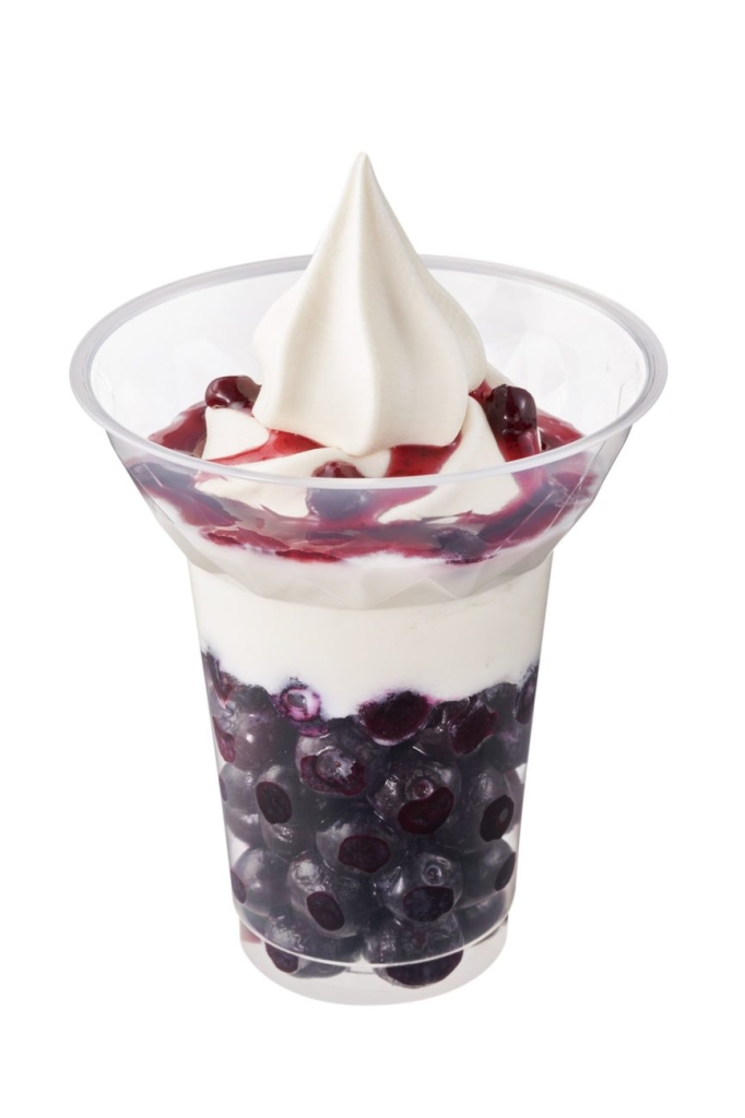 得盛ブルーベリーヨーグルトパフェ