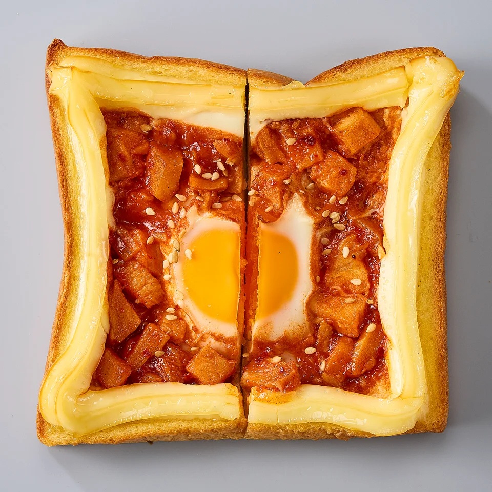 期間限定商品 韓国「あさごぱん ヤンニョムチキン」