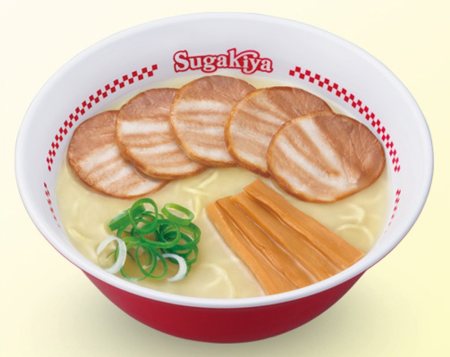 スガキヤ「肉入ラーメン」