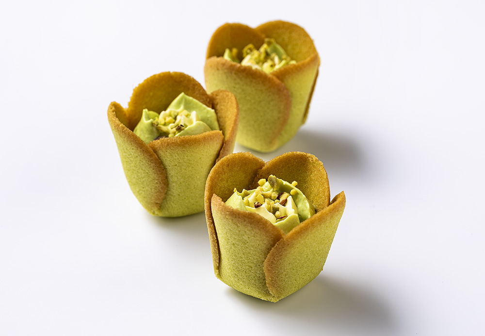コラボ限定「チューリップローズ ピスタチオバター」