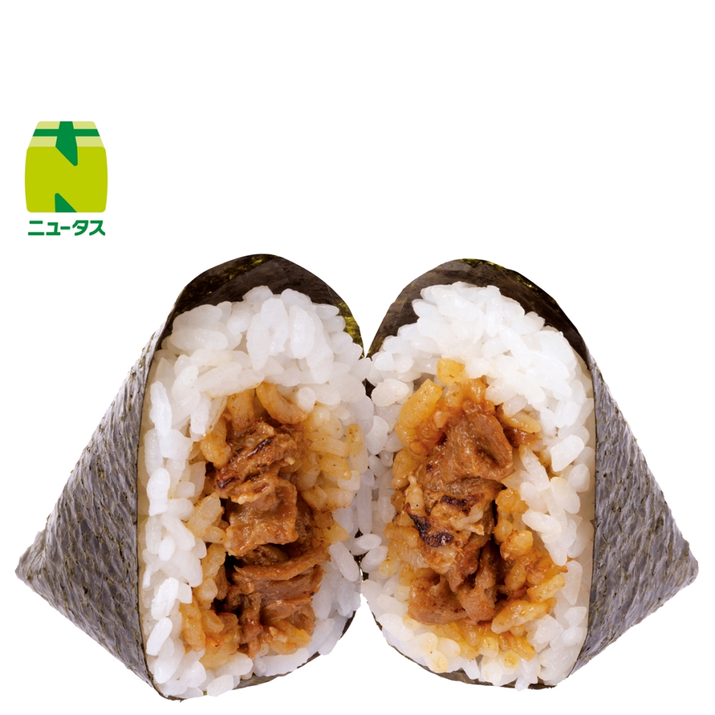 手巻豚焼肉おにぎり(九州産黒豚使用) 210円