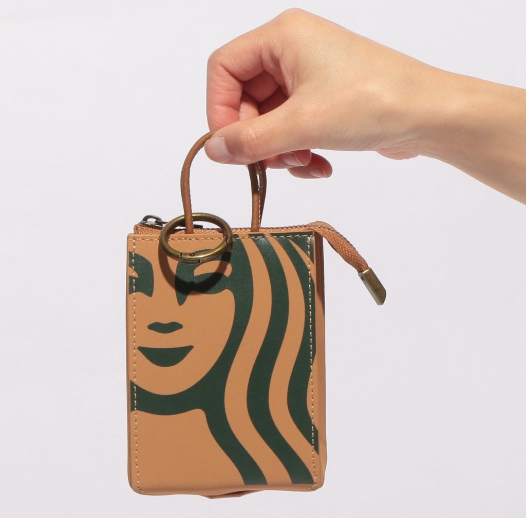 レザーチャームポーチ