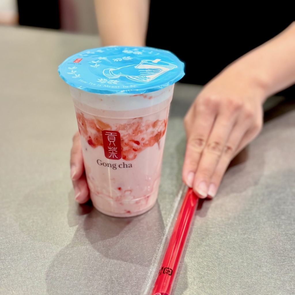 限定のカップシーラーで提供