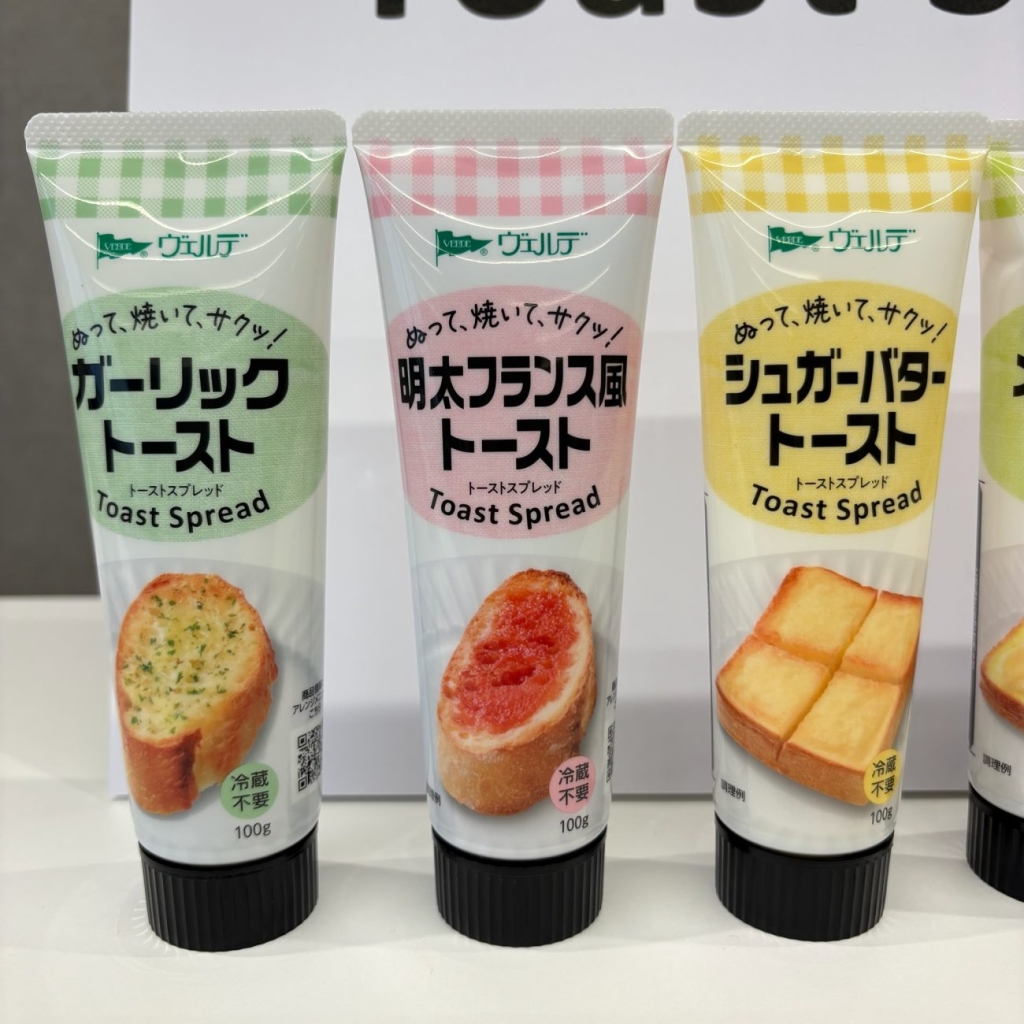 人気TOP3の味種 ガーリック・明太フランス風・シュガーバター