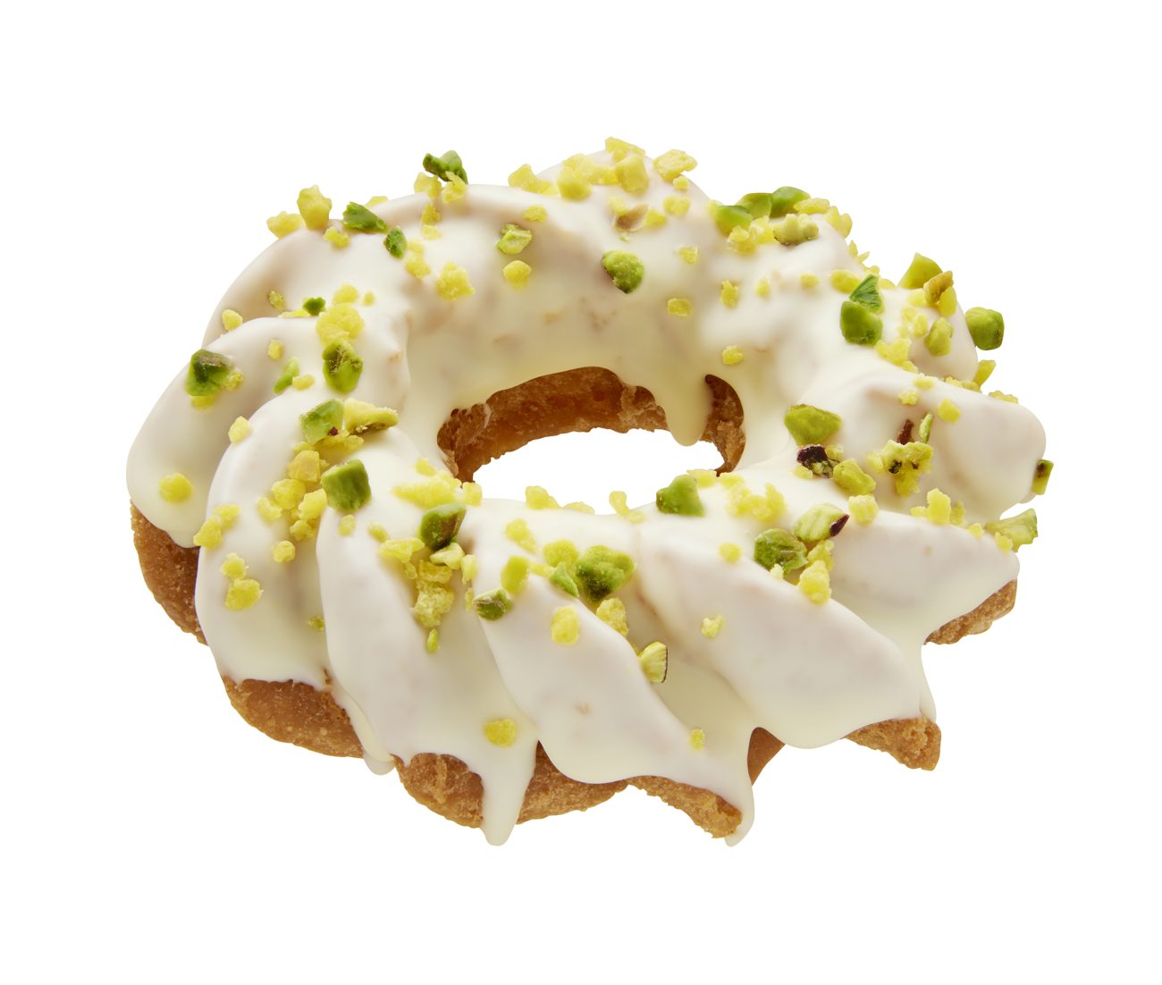 ピスタチオ ホワイト チョコ クルーラー