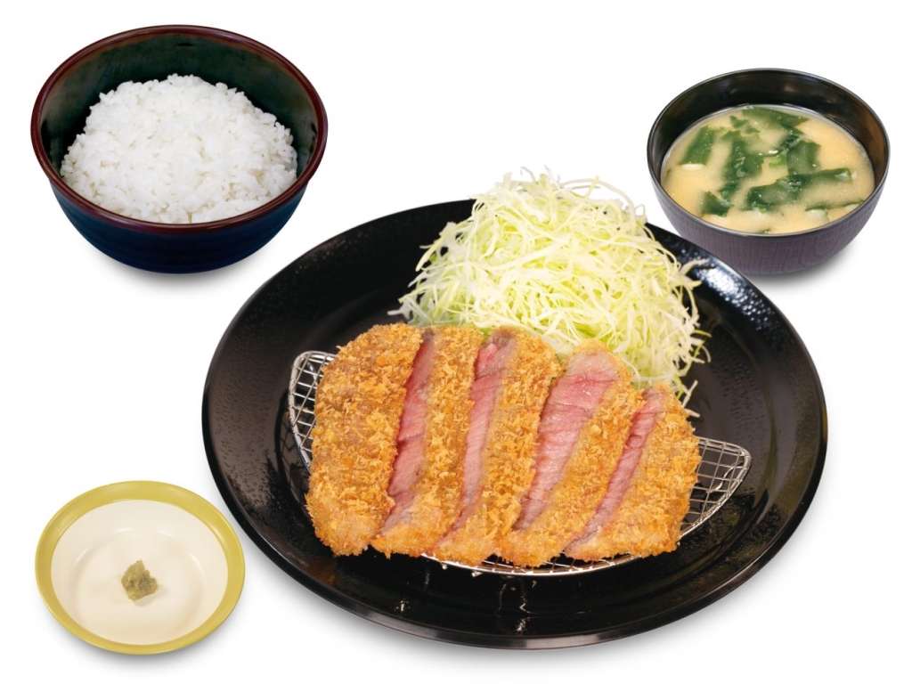 松のや「“牛”サーロインかつ定食」