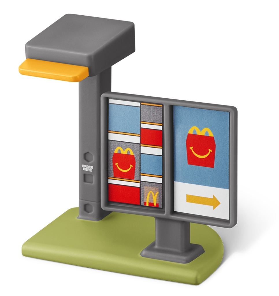 マクドナルド ドライブスルーメニューボード