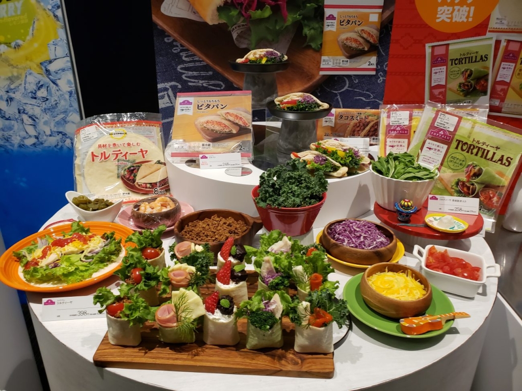 トルティーヤとピタパン