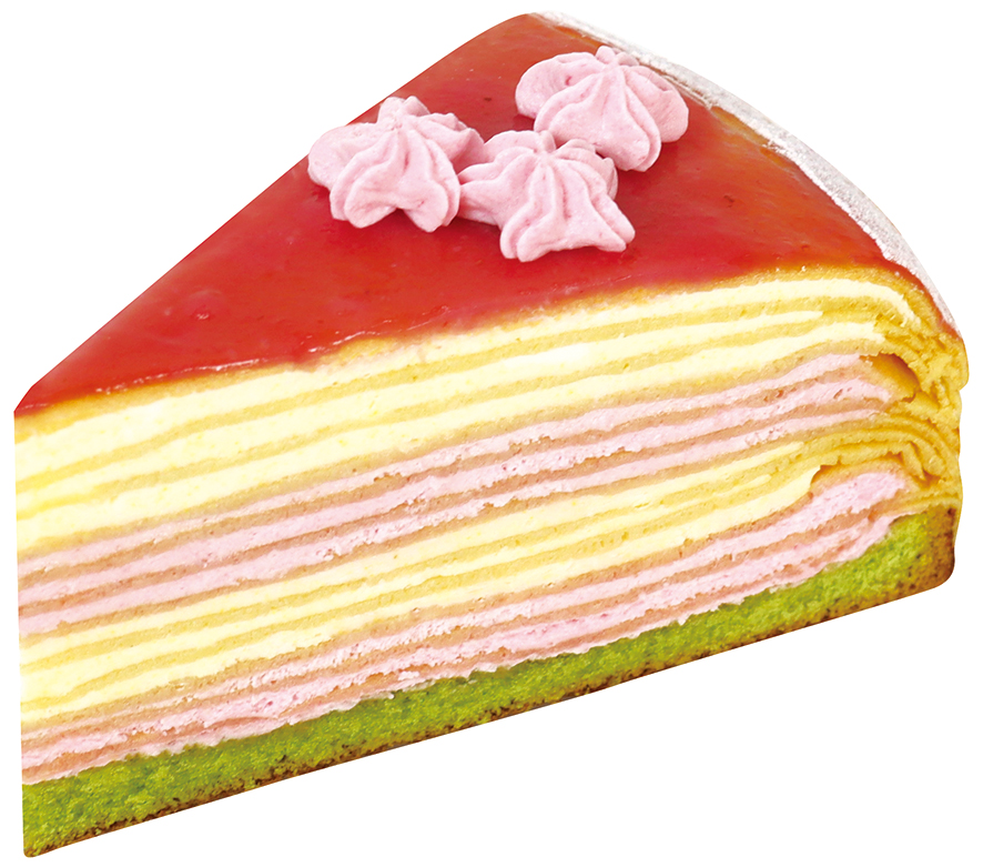 「ひなまつりミルクレープ」