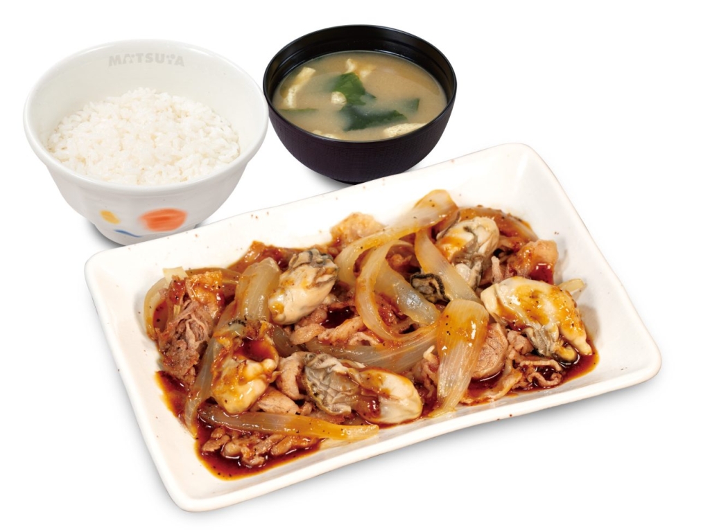 牛肉と牡蠣のオイスターソース炒め