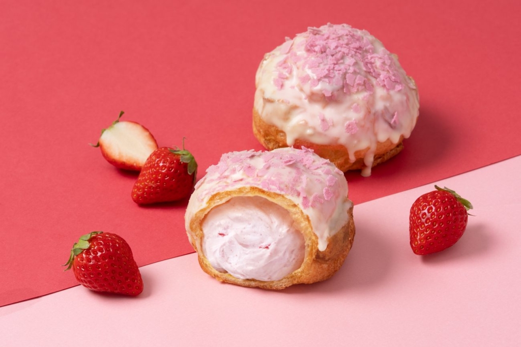 苺ホワイトチョコシュー イメージ