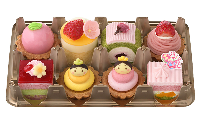 ひなパーティー(8個入)アソート内容