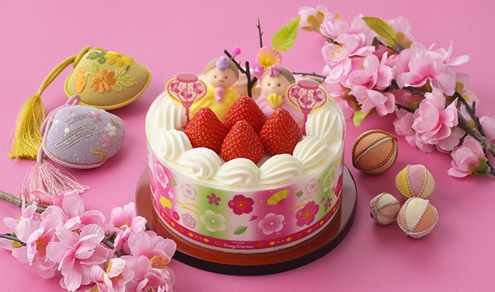 ひなショートデコ(4号)