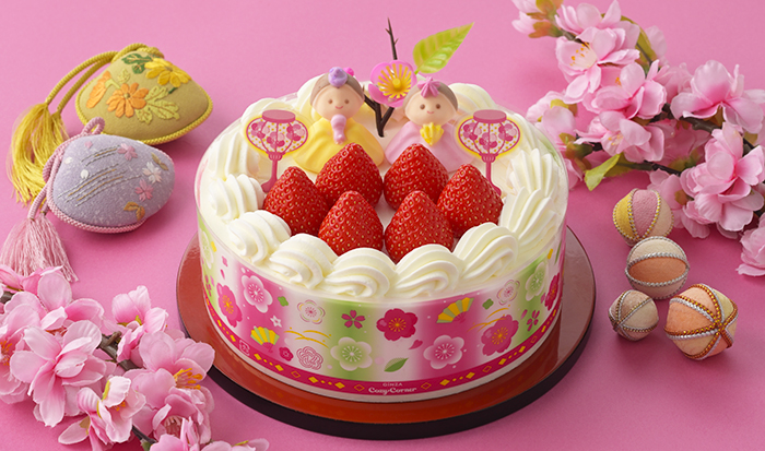 ひなショートデコ(5号)