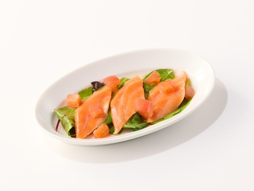 ランチ サーモンのカルパッチョ