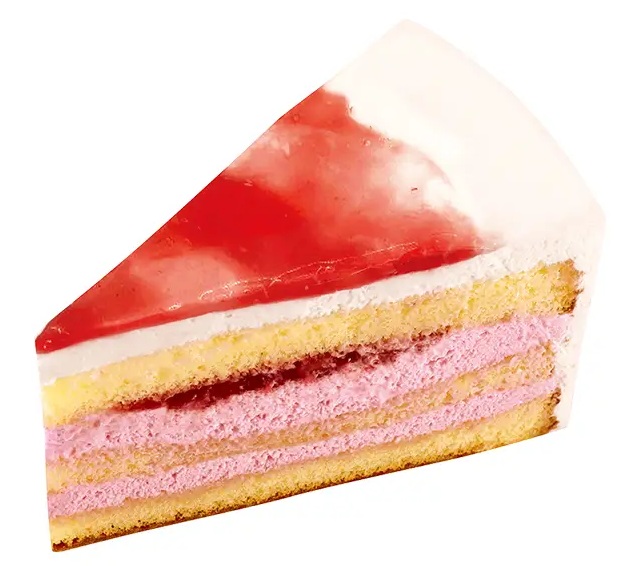 不二家洋菓子店「ストロベリーミルキーマーブルケーキ」
