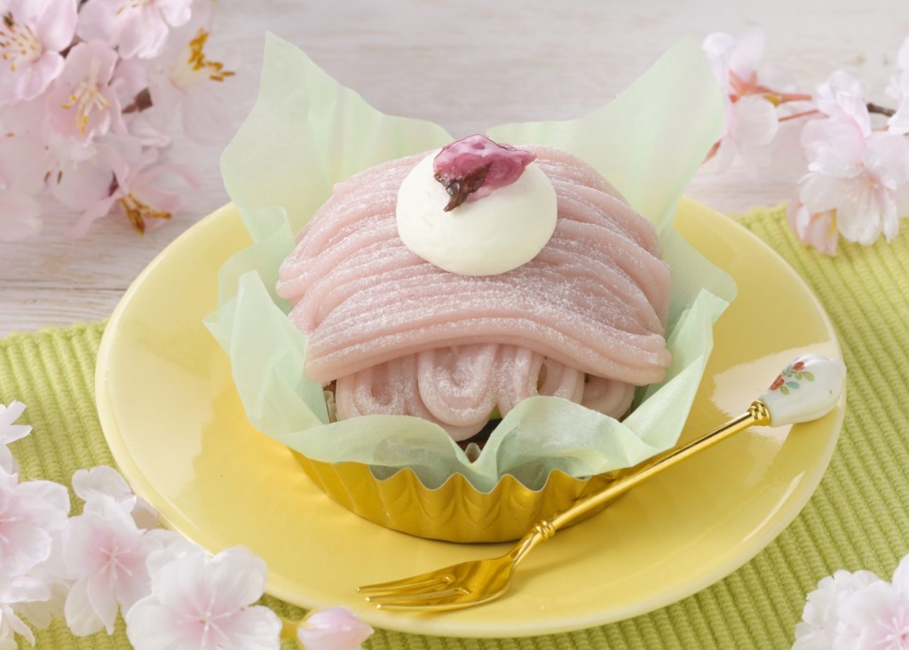 さくらと抹茶のモンブラン