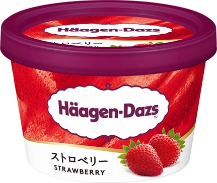 ミニカップ「ストロベリー」新パッケージ