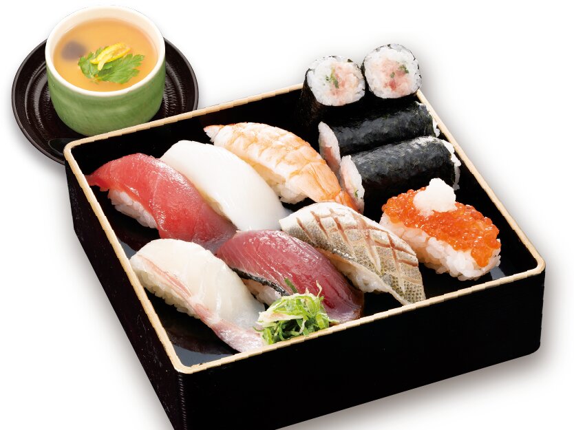 春限定ランチメニュー 季節のにぎり