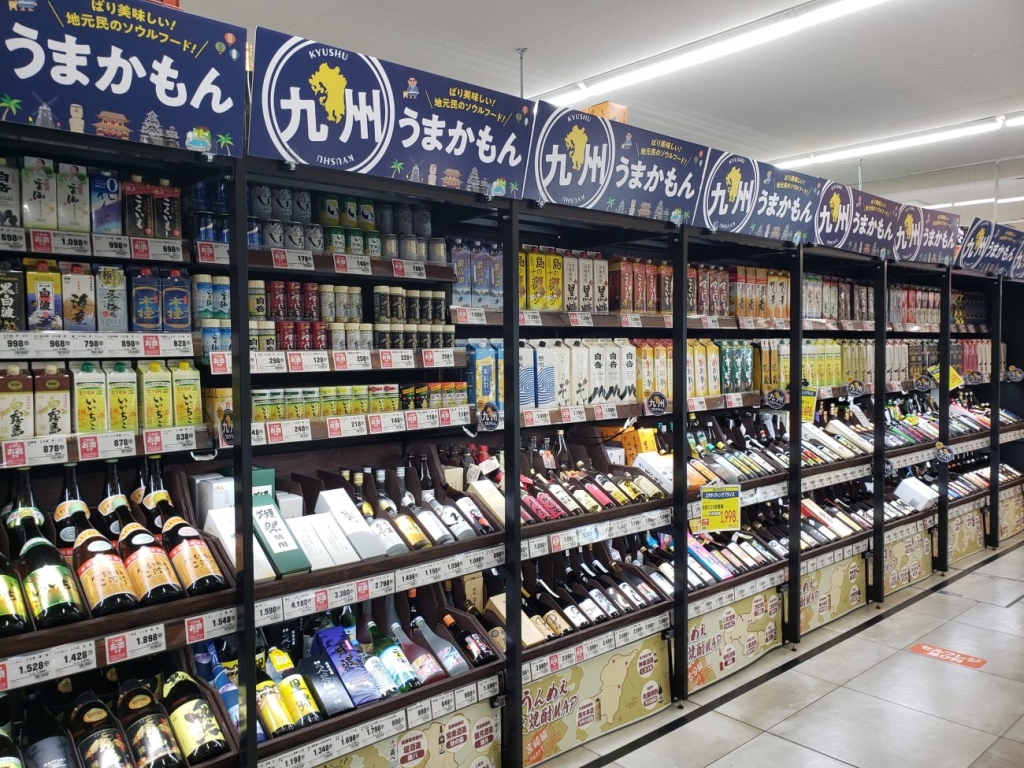 九州の地酒も豊富にそろえた