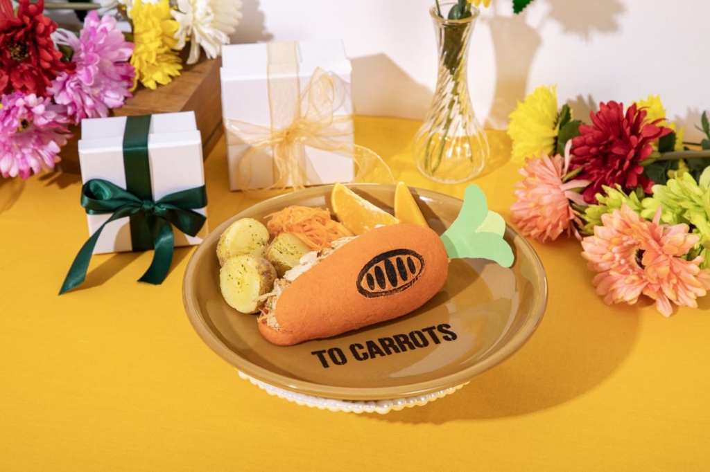 ＜ジュディ＞にんじんペンサンドイッチプレート