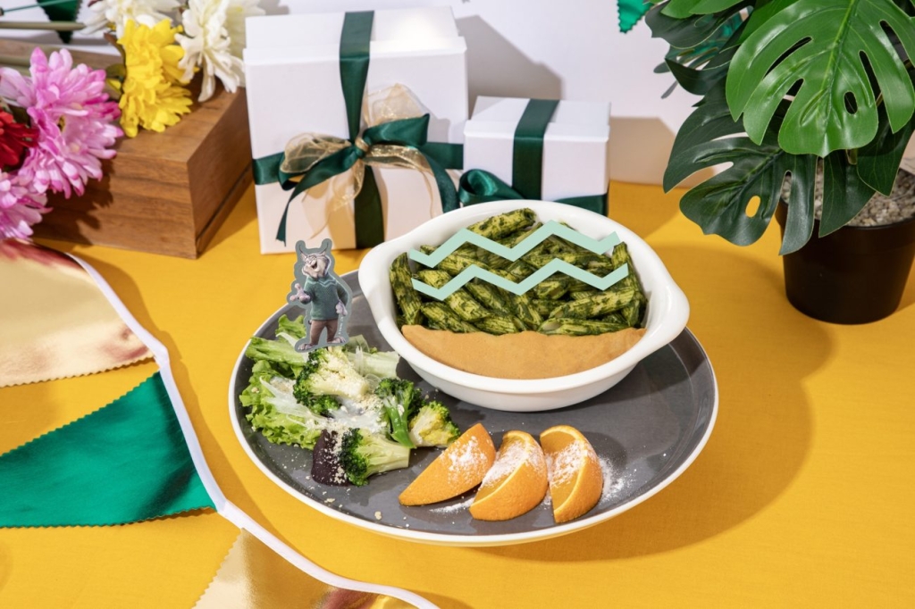 ＜パウバート＞スピナッチパスタプレート