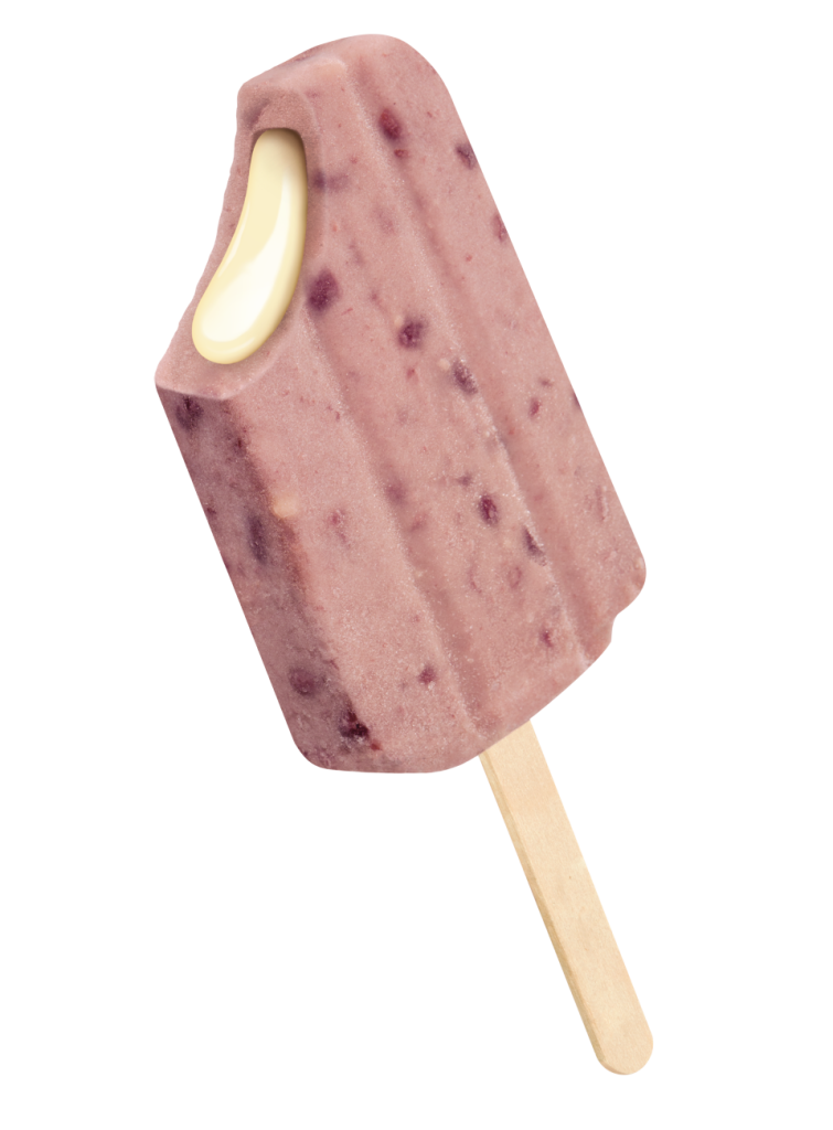 あずきバー練乳ソース入り