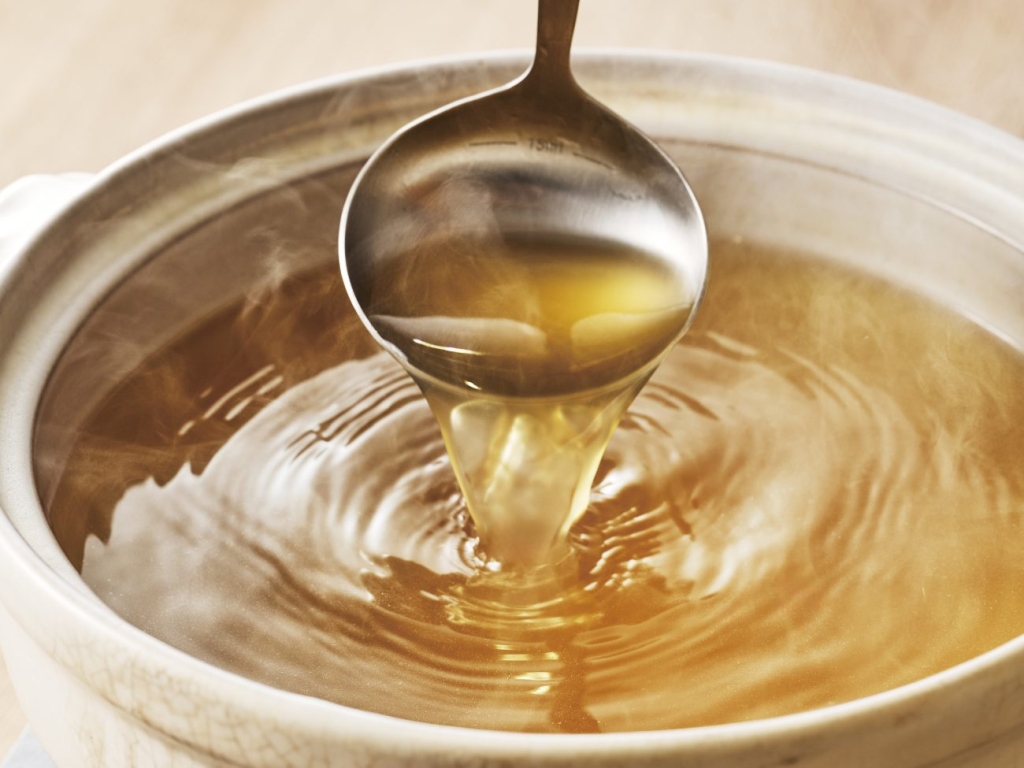 はまぐり香る特製黄金だし