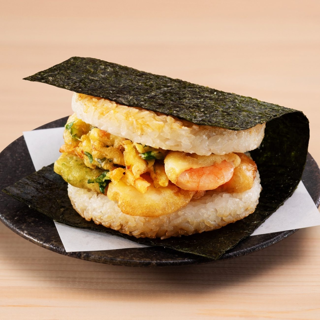 えび天3個を使った“のり弁”をモスらしいスタイルにアレンジ