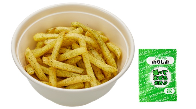 かっぱの丼ふりポテト　のりしお