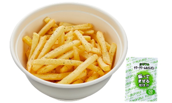 かっぱの丼ふりポテト　サワークリーム＆オニオン