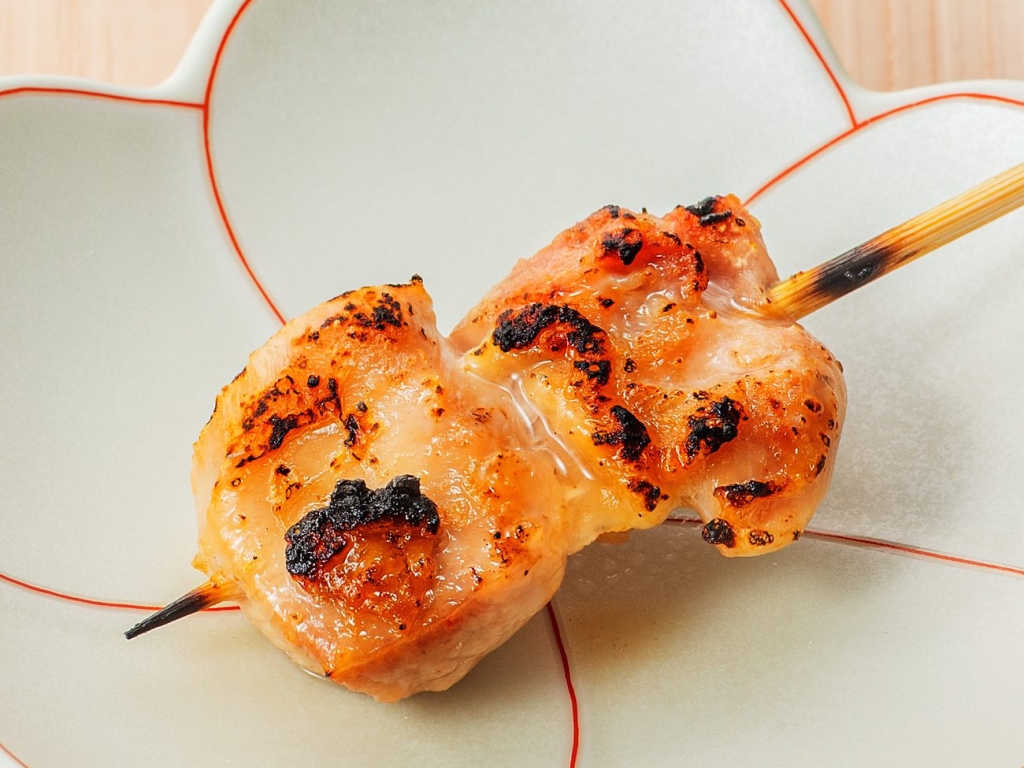焼き鳥「とうがらし」。脹脛（ふくらはぎ）にあたる部位