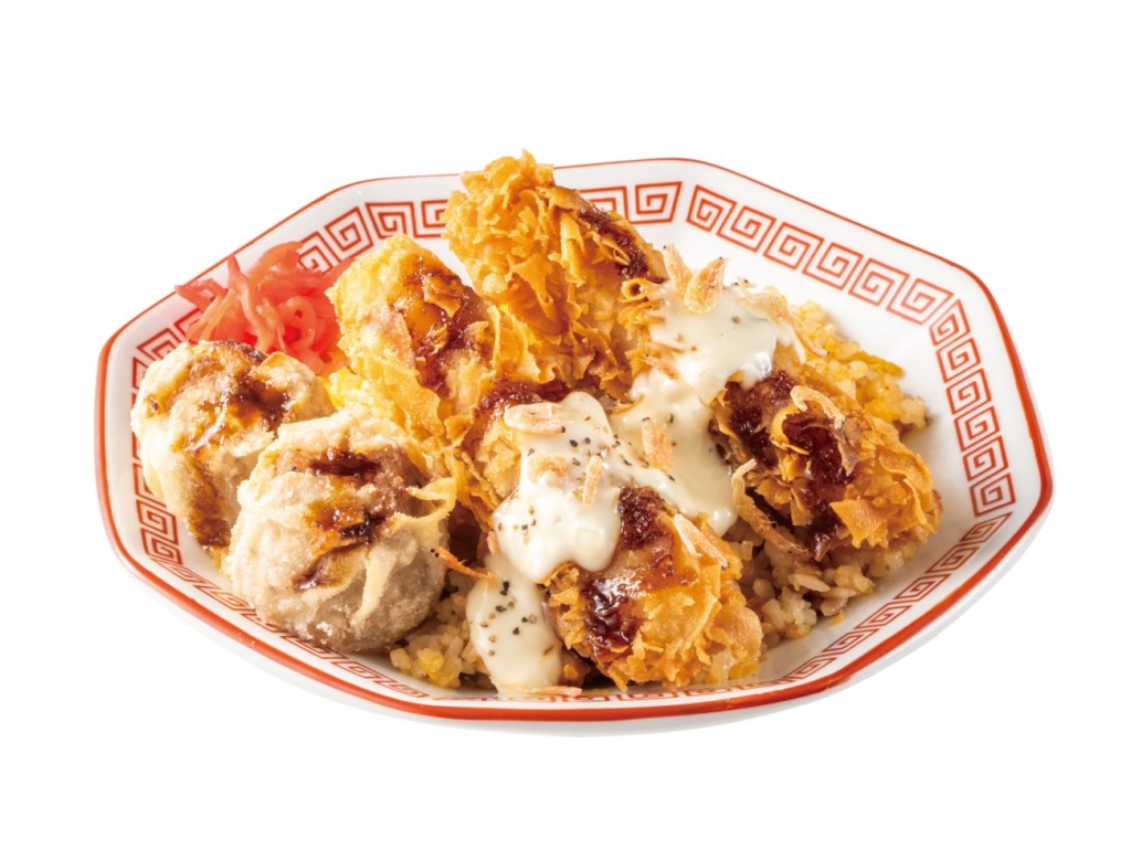 心躍る弾むザックザク海老チャーハン（ザク海老2本）