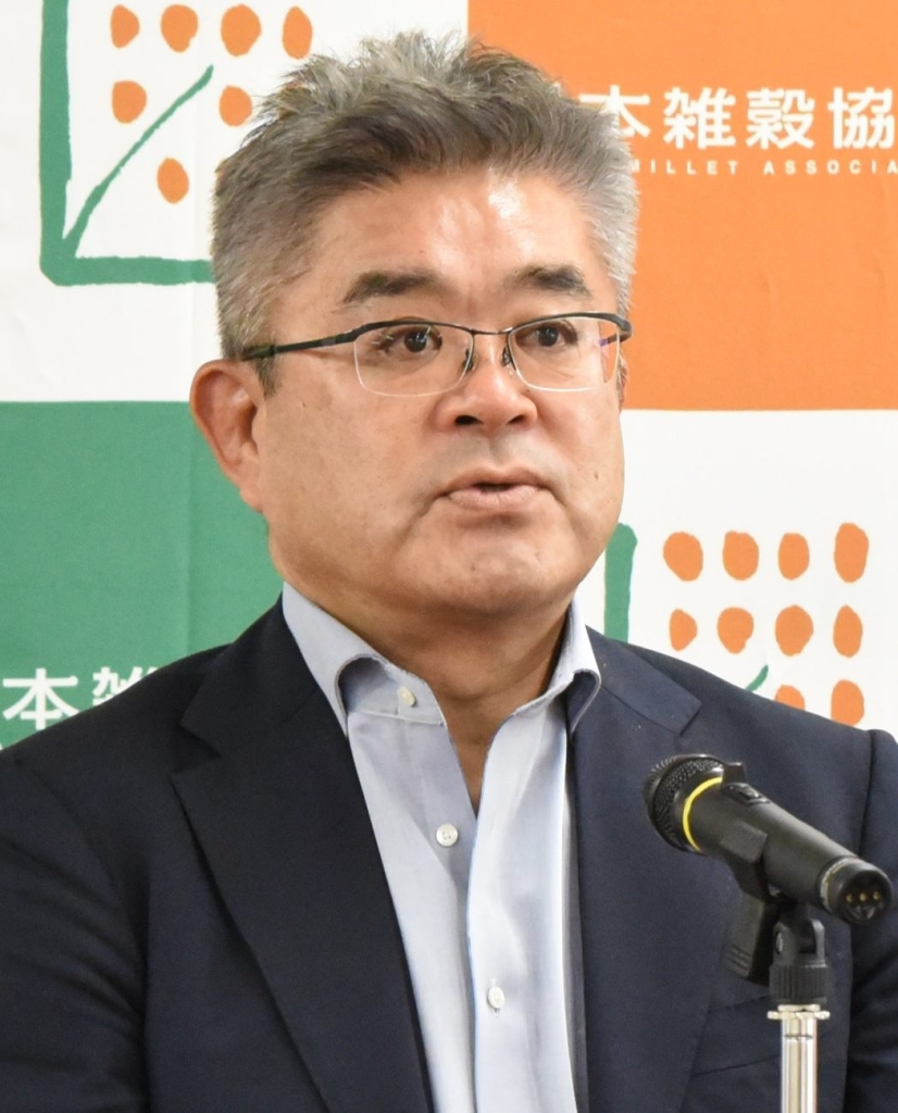 長澤重俊代表理事(はくばく社長)